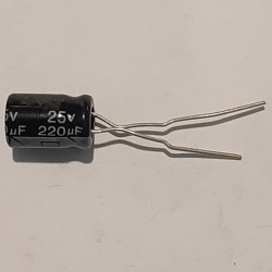 220µF/25V