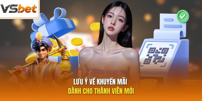 Lưu ý về khuyến mãi dành cho thành viên mới